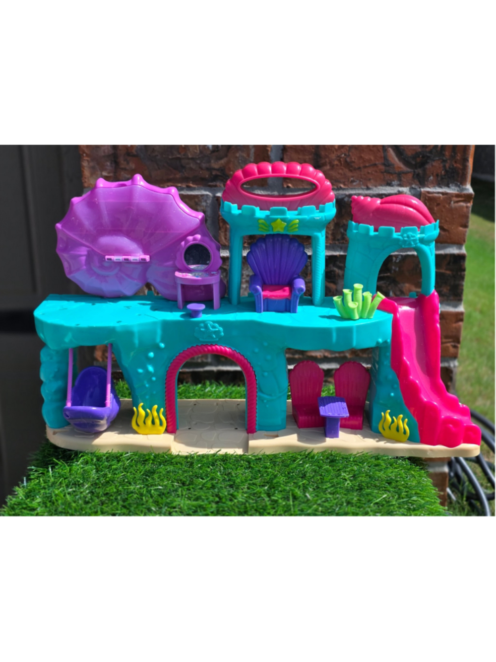 Kid Connection Girls Mermaid Castle Playset One Size Blue Pink